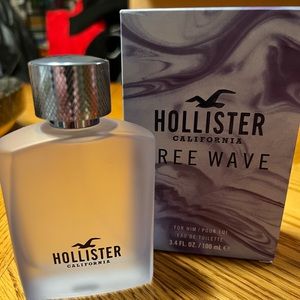 HOLLISTER Free Wave Mens Cologne 3.4oz Spray